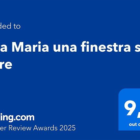 Villa Maria Una Finestra Sul Mare فالديريتْشّي المظهر الخارجي الصورة
